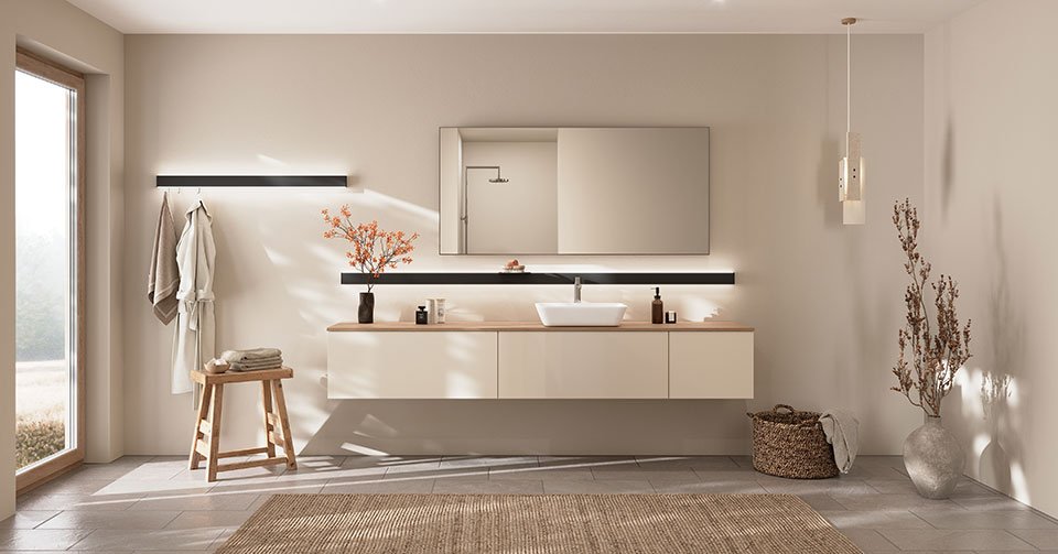 Salle de bains sur mesure — réalisation Culinae Conceptions