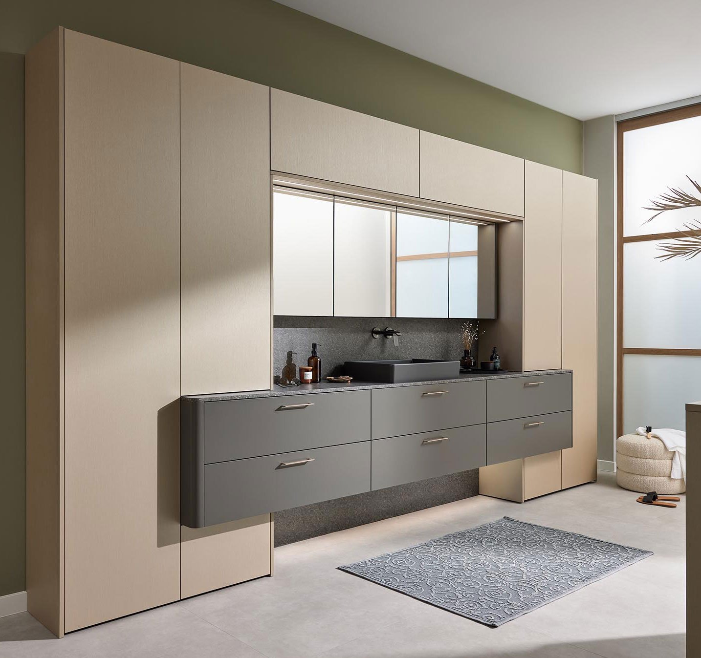 Salle de bains sur mesure — réalisation Culinae Conceptions